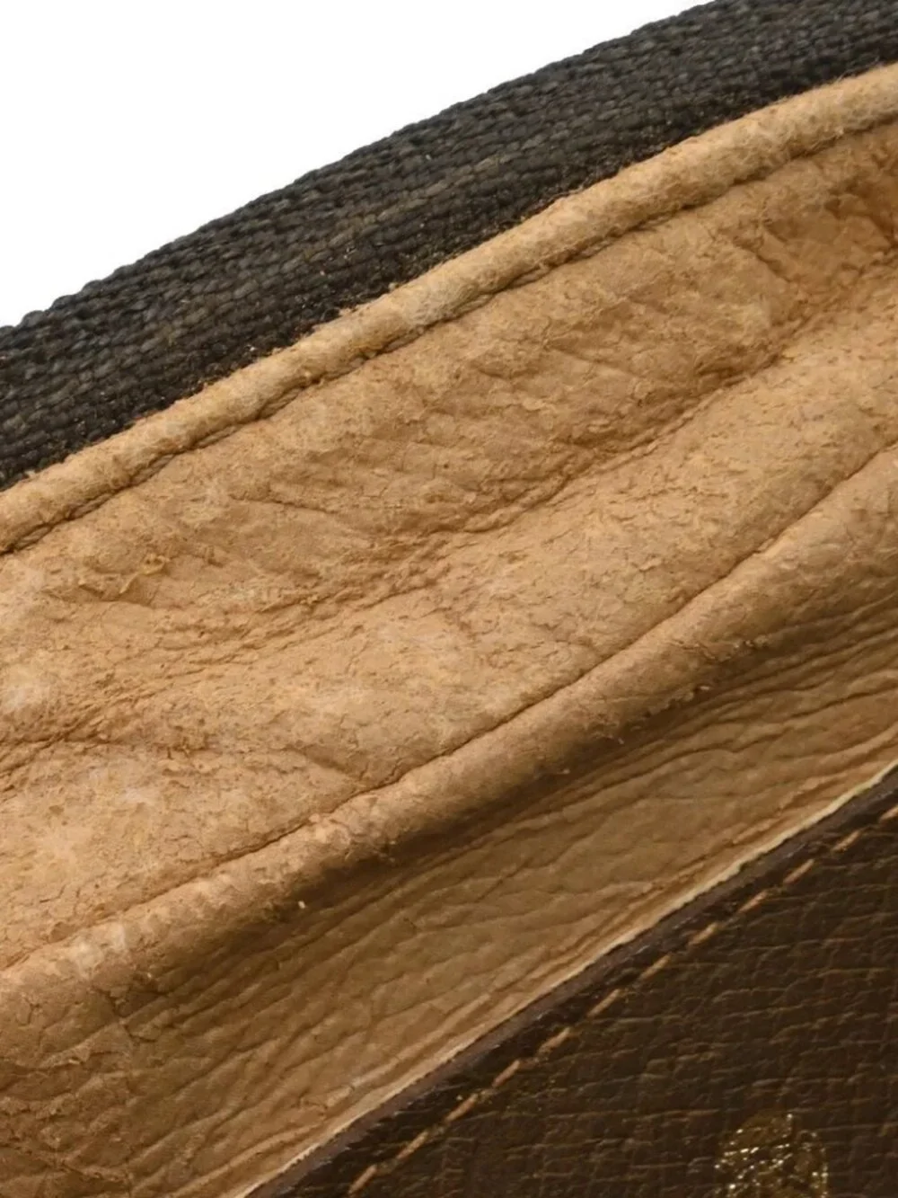 Gucci Beige Canvas GG Clutch Bag